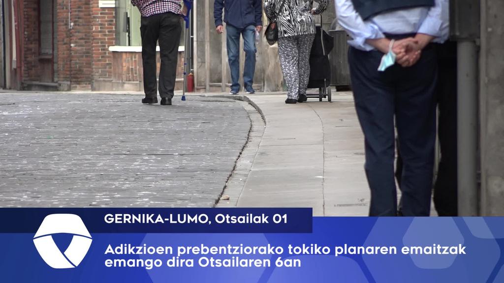 Adikzioen Prebentziorako tokiko planaren berri emango da otsailaren 6an