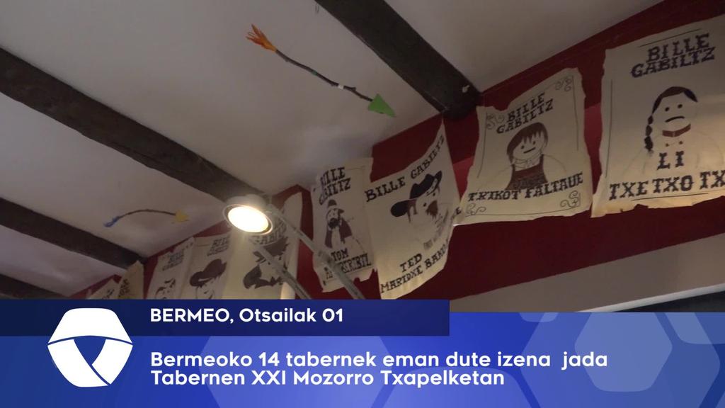 Tabernek jada eman dute izena Taberna Mozorro txapelketan
