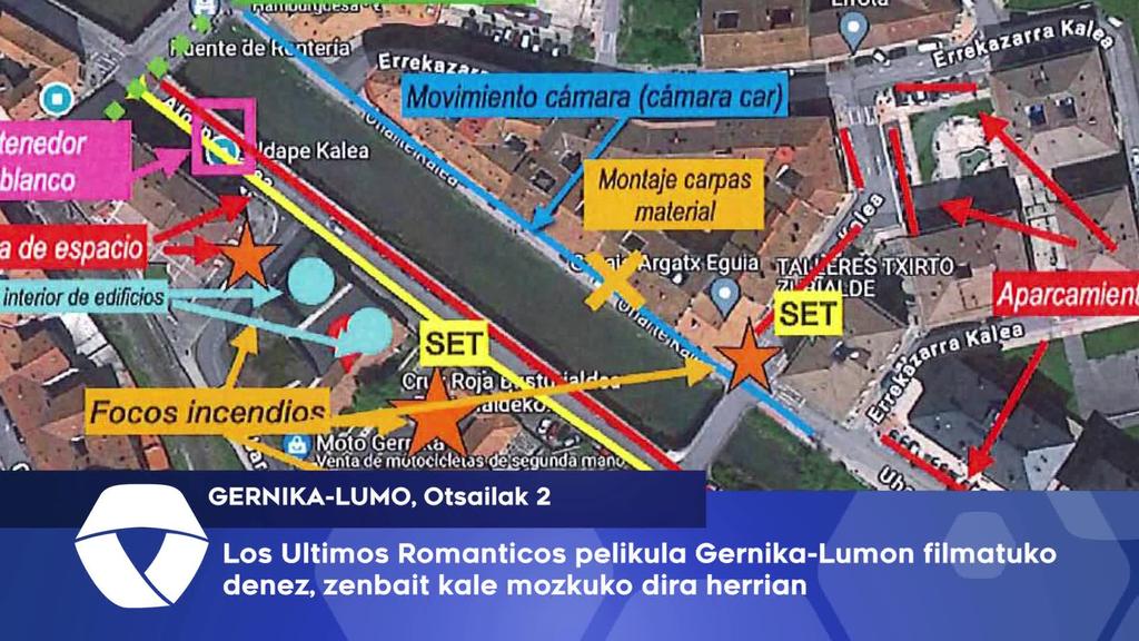 Los Ultimos Romanticos pelikula Gernika-Lumon filmatuko denez, kale mozketak izango dira otsaileko eta martxoko egun batzuetan