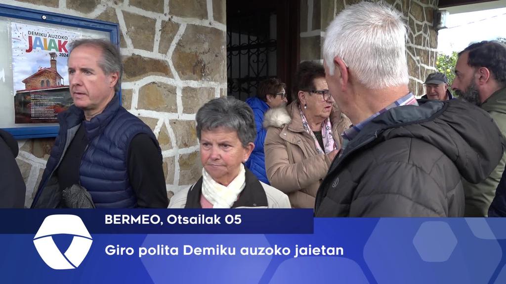 Giro polita benetan Demikuko jaietan