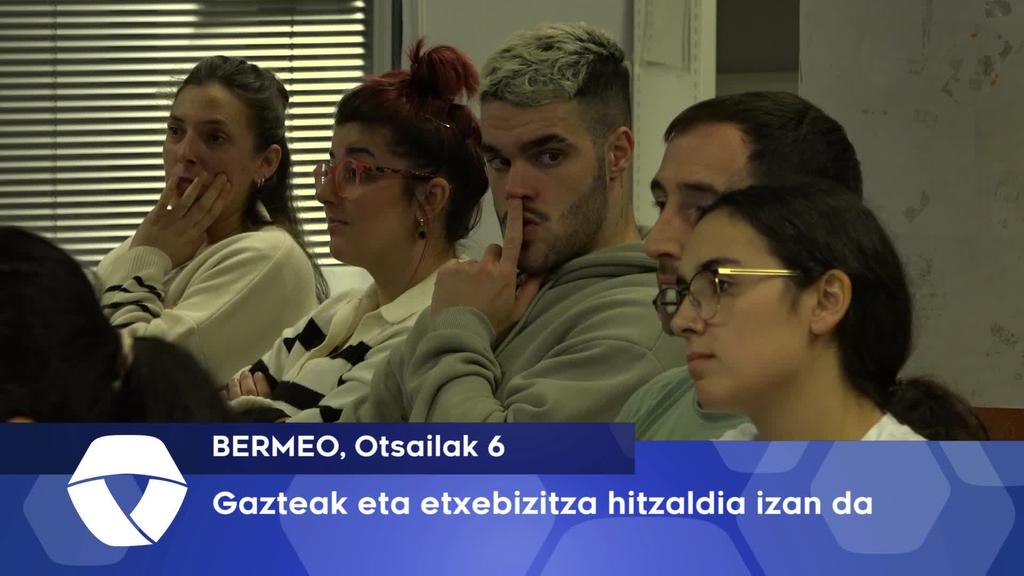 Gazteak eta Etxebizitza hitzaldia izan da