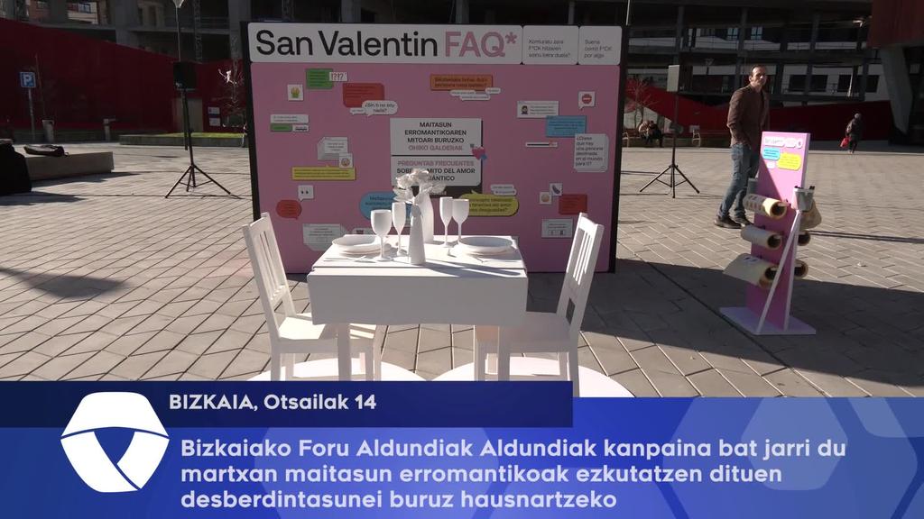 Bizkaiako Foru Aldundiak Aldundiak kanpaina bat jarri du martxan