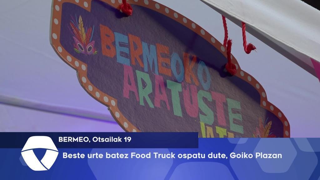 Beste urte batez Food Truck ospatu dute, Goiko Plazan