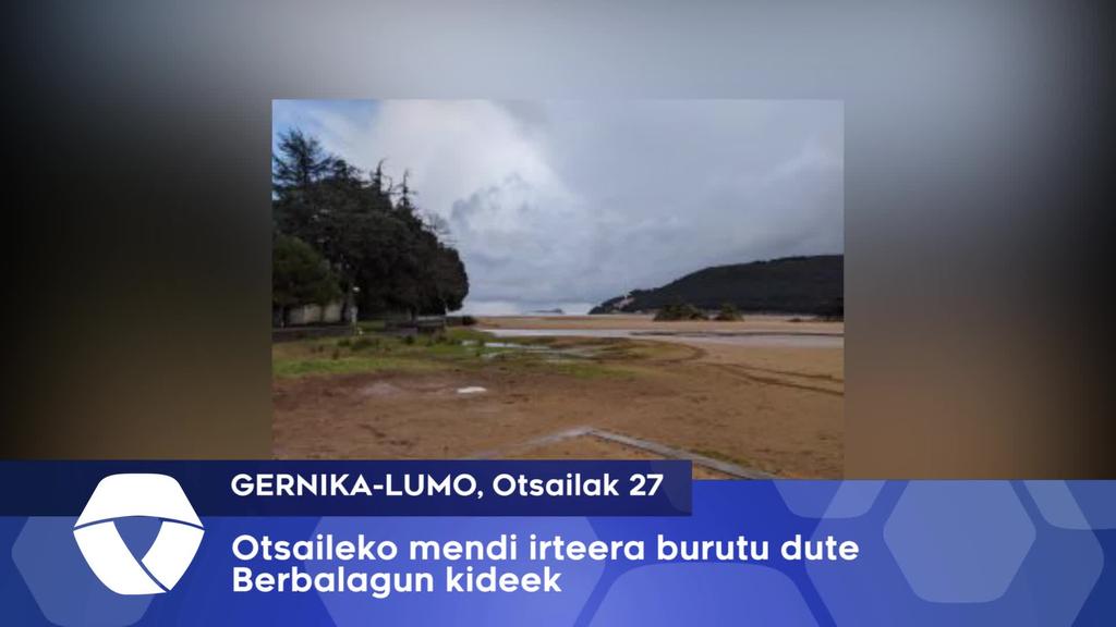 Otsaileko mendi irteera burutu dute Berbalagun kideek