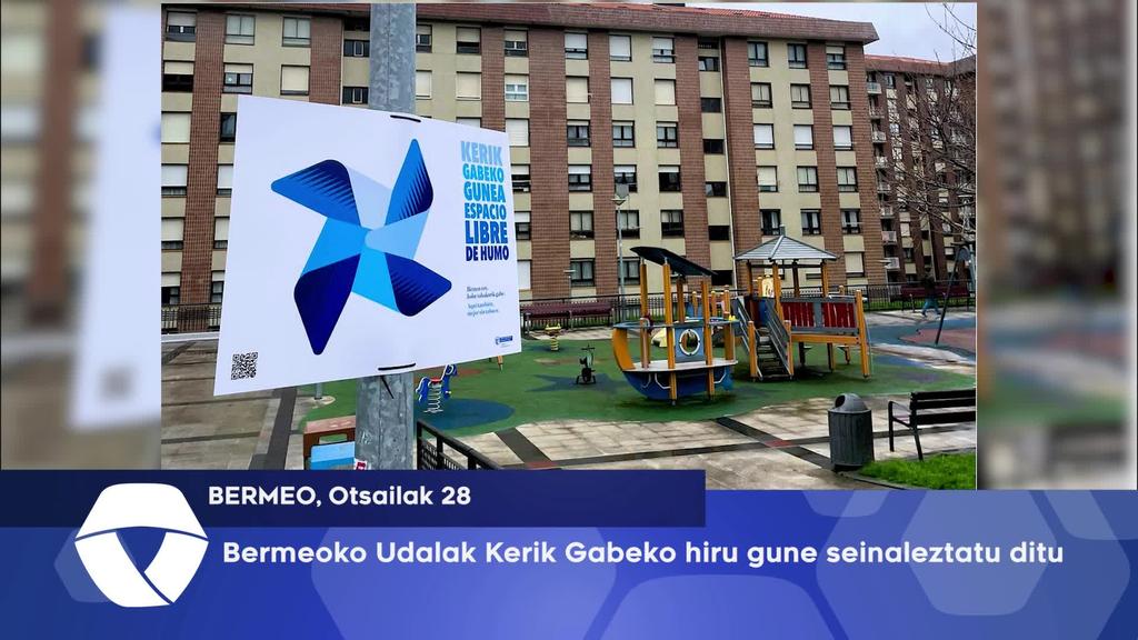 Bermeoko Udalak Kerik Gabeko hiru gune seinaleztatu ditu