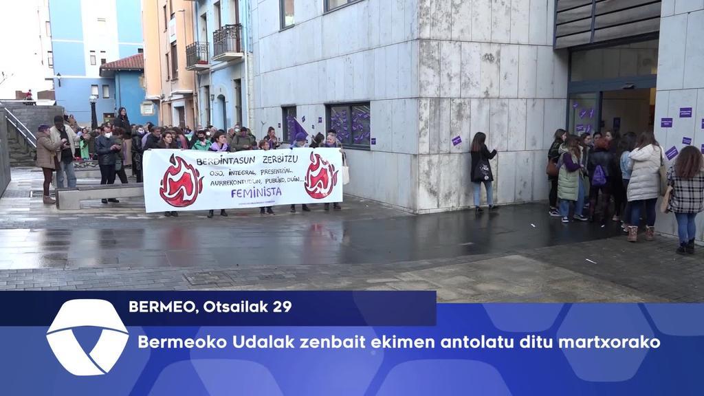 Bermeoko Udalak zenbait ekimen antolatu ditu martxorakolatu ditu martxorako