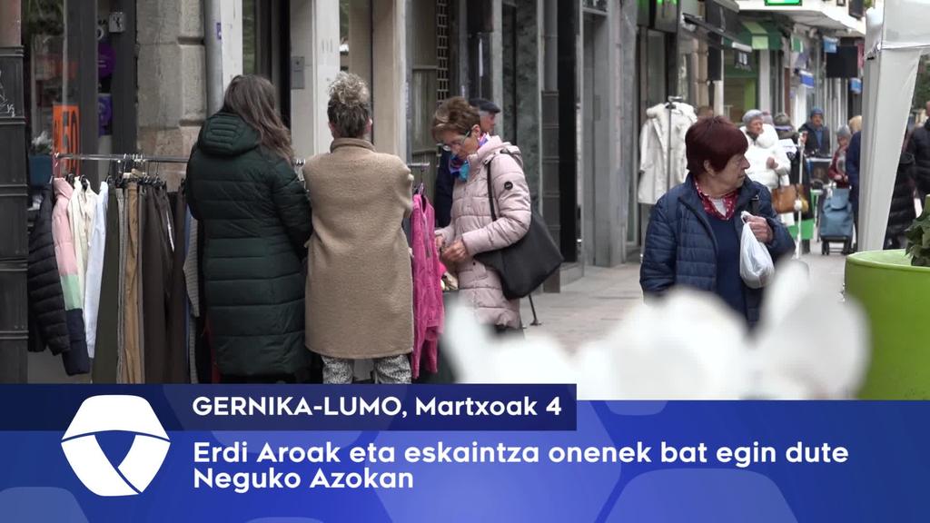 Erdi Aroak eta eskaintza onenek bat egin dute Neguko Azokan