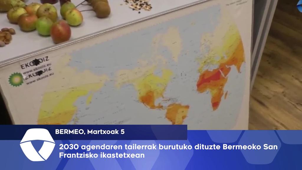 2030 agendaren tailerrak burutuko dituzte Bermeoko San Frantzisko ikastetxean