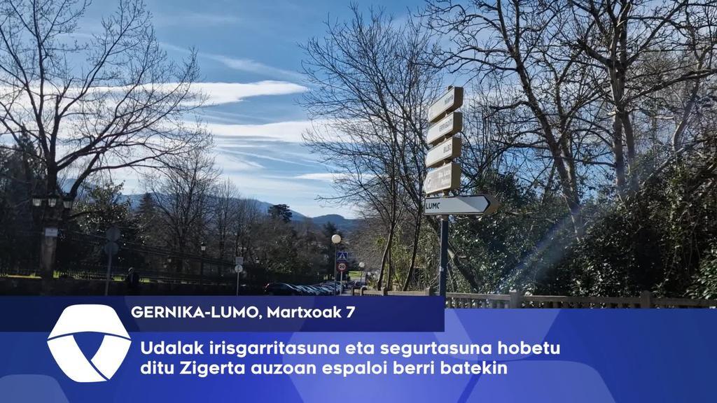 Udalak irisgarritasuna eta segurtasuna hobetu dute