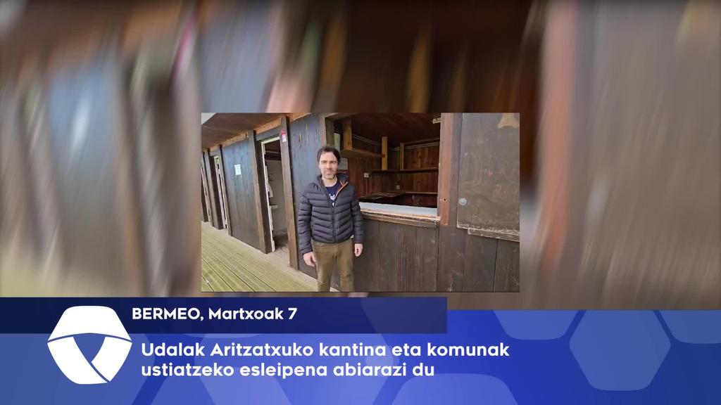 Udalak Aritzatxuko kantina eta komunak ustiatzeko esleipena abiarazi du