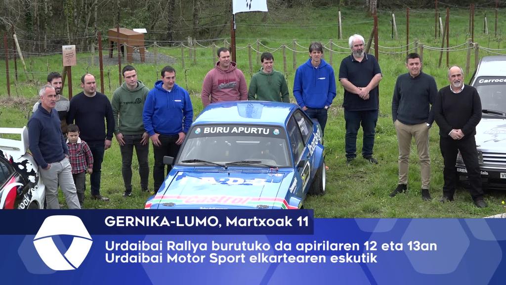 Urdaibai Rallya ospatuko da apirilaren 12 eta 13an