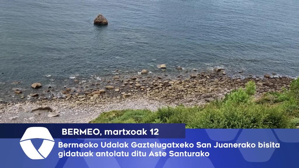 Bermeoko Udalak Gaztelugatxeko San Juanerako bisita gidatuak antolatu ditu Aste Santurako