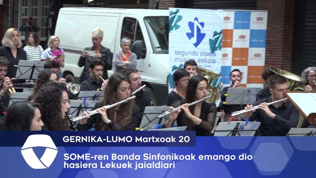 SOMEren Banda Sinfonikoak emango dio hasiera Lekuek festibalari
