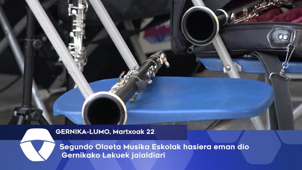 Segundo Olaeta Musika Eskolak hasiera eman dio