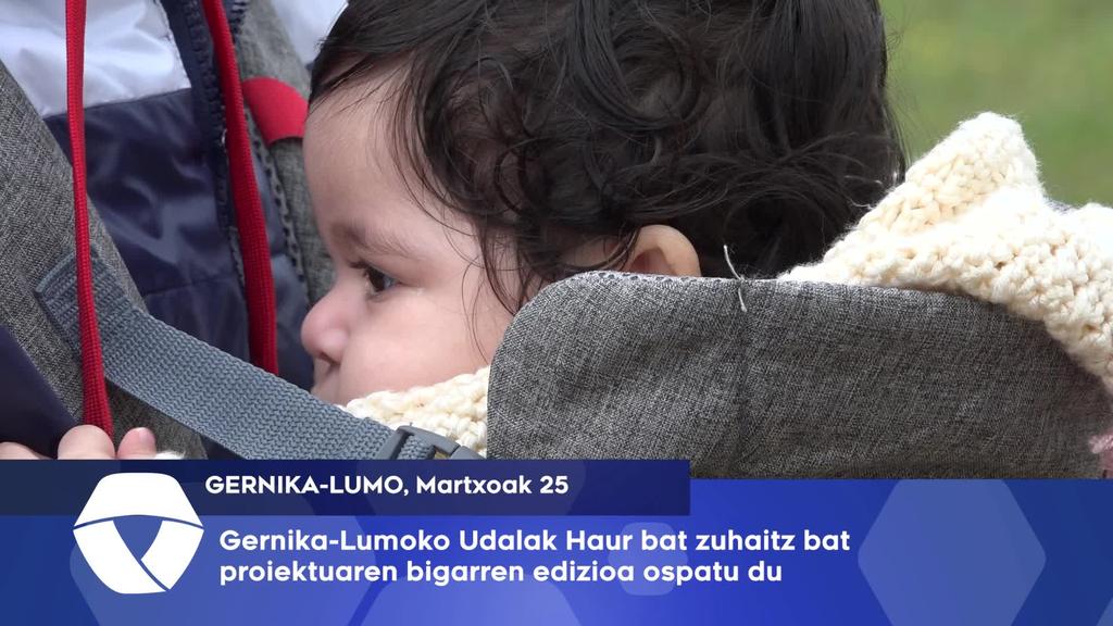 Gernika-Lumoko Udalak Haur bat zuhaitz bat proiektuaren bigarren edizoarekin jarrraitu du