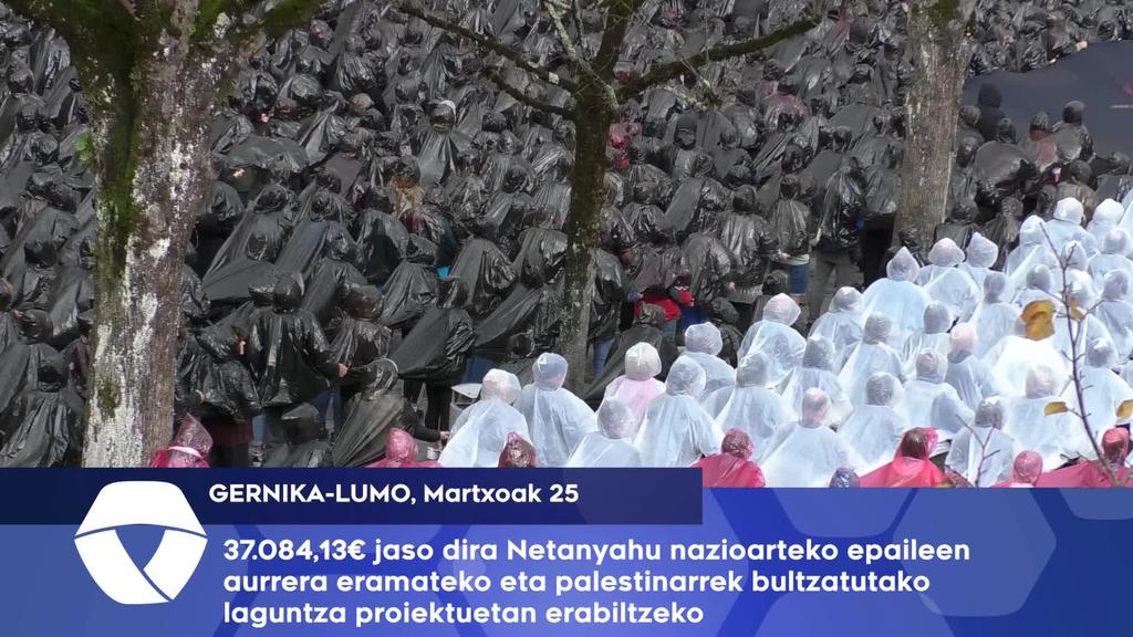 37.084,13€ jaso ditu Gernika-Palestina Herri ekimenak