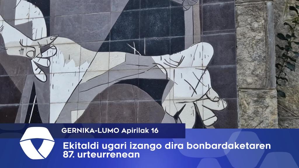 Ekitaldi ugari Bonbardaketaren 87garren urteurrenean