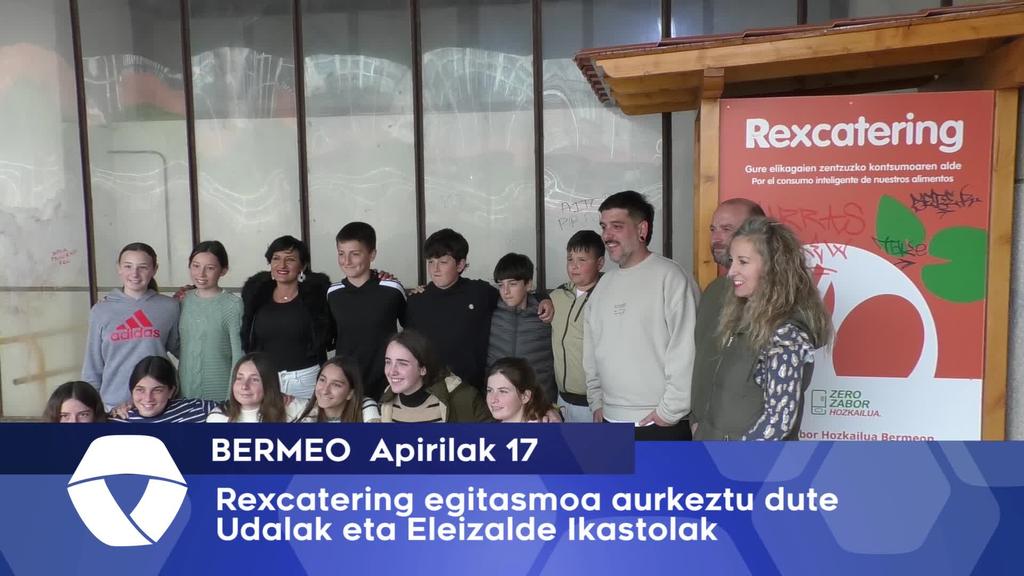 Rexcatering egitasmoa aurkeztu dute Bermeoko Udalak eta Eleizalde Ikastolak