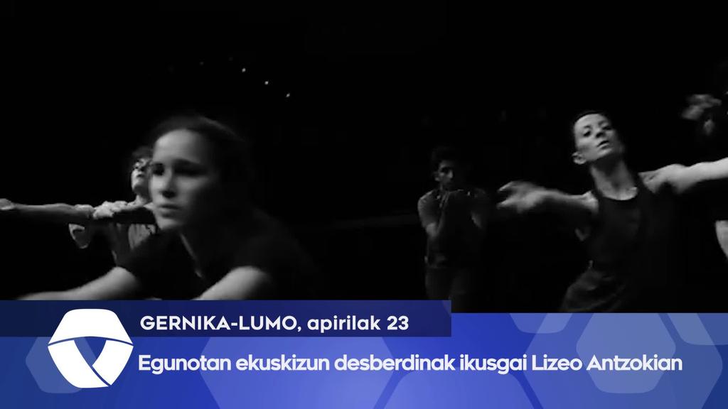 Egunotan ekuskizun desberdinak ikusgai Lizeo Antzokian