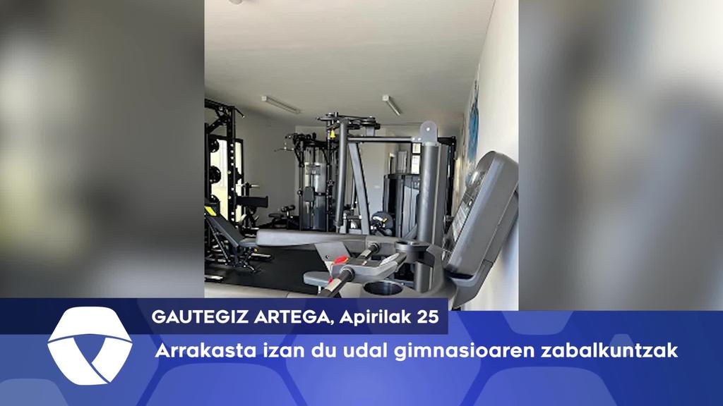 Arrakasta izan du udal gimnasioaren zabalkuntzak