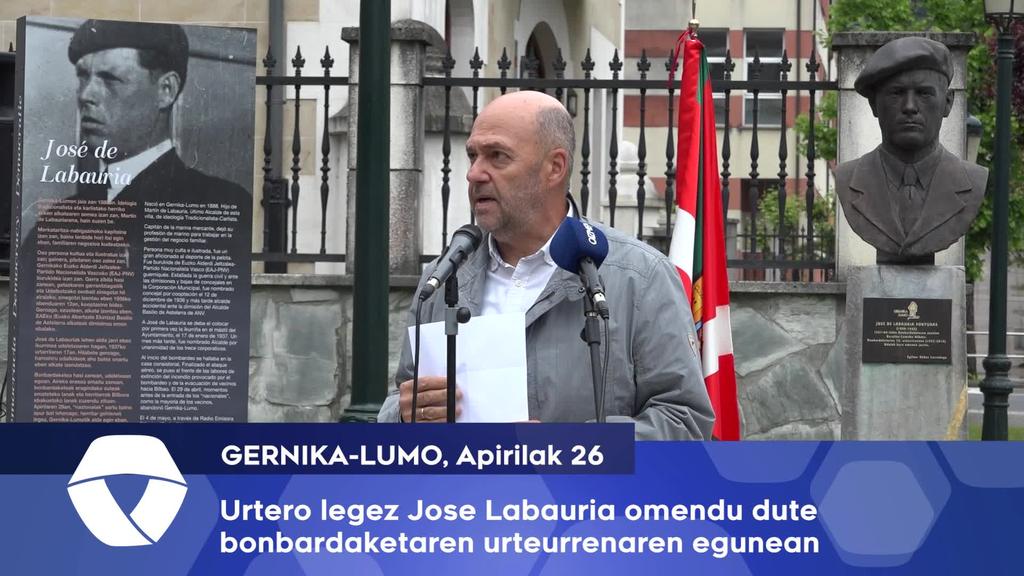 Urtero legez Jose de Labauria omendu dute