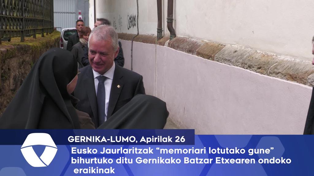 Eusko Jaurlaritzak memoriari lotutako gune bihurtuko ditu Gernikako Batzar Etxearen ondoko eraikinak
