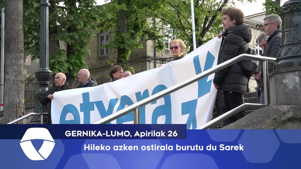 Hileko azken ostirala burutu du Sarek