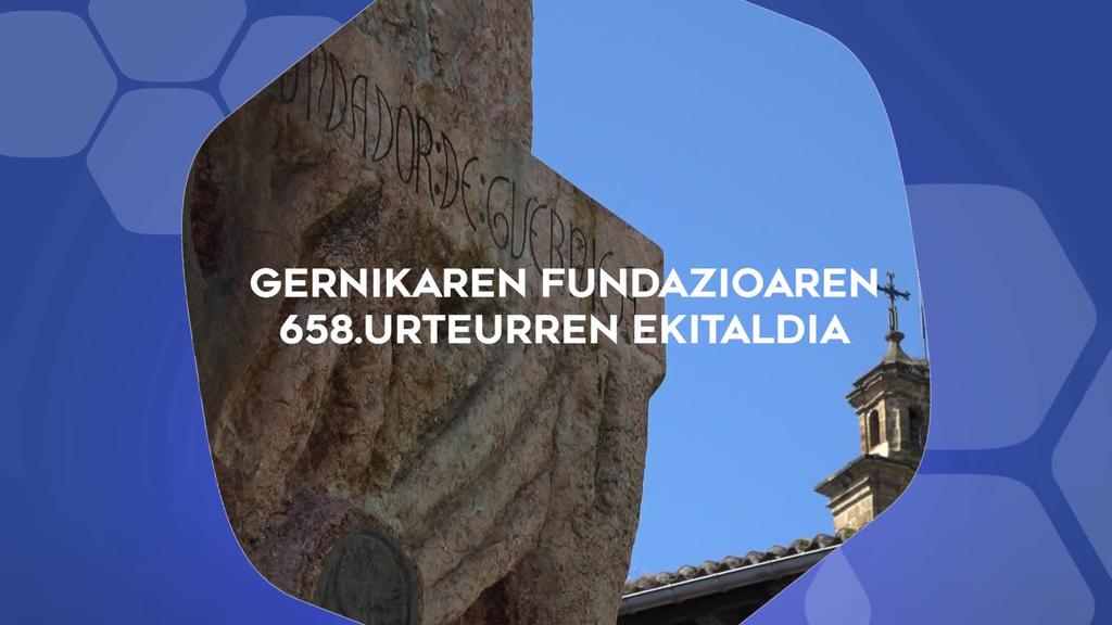 Gernikaren Fundazioaren 658. urteurren ekitaldia