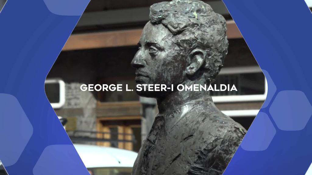 George L. Steer-i egindako omenaldia 2024