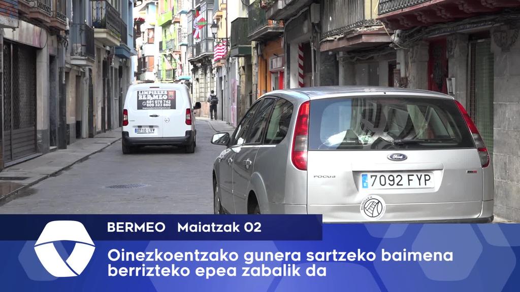 Oinezkoentzako gunera sartzeko baimenak berritzeko epea zabalik da Bermeon