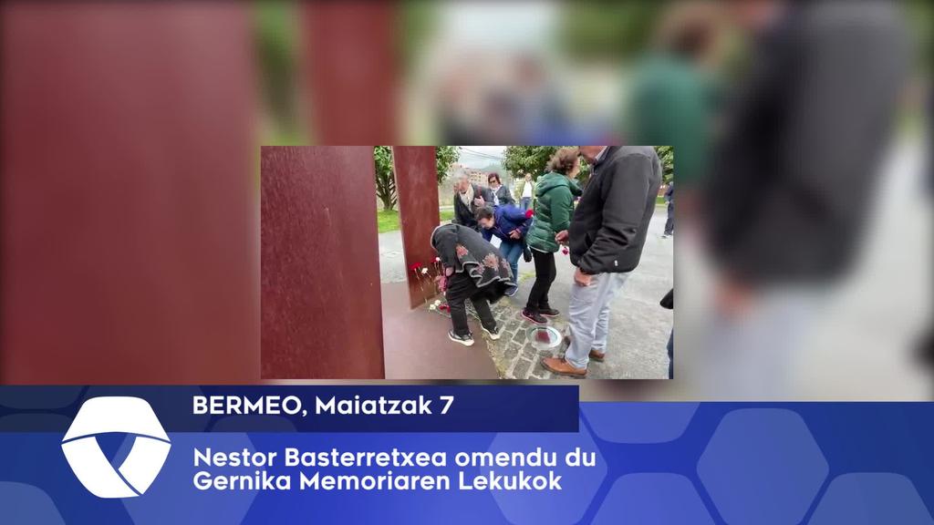 Nestor Basterretxea omendu du Gernika Memoriaren Lekukok