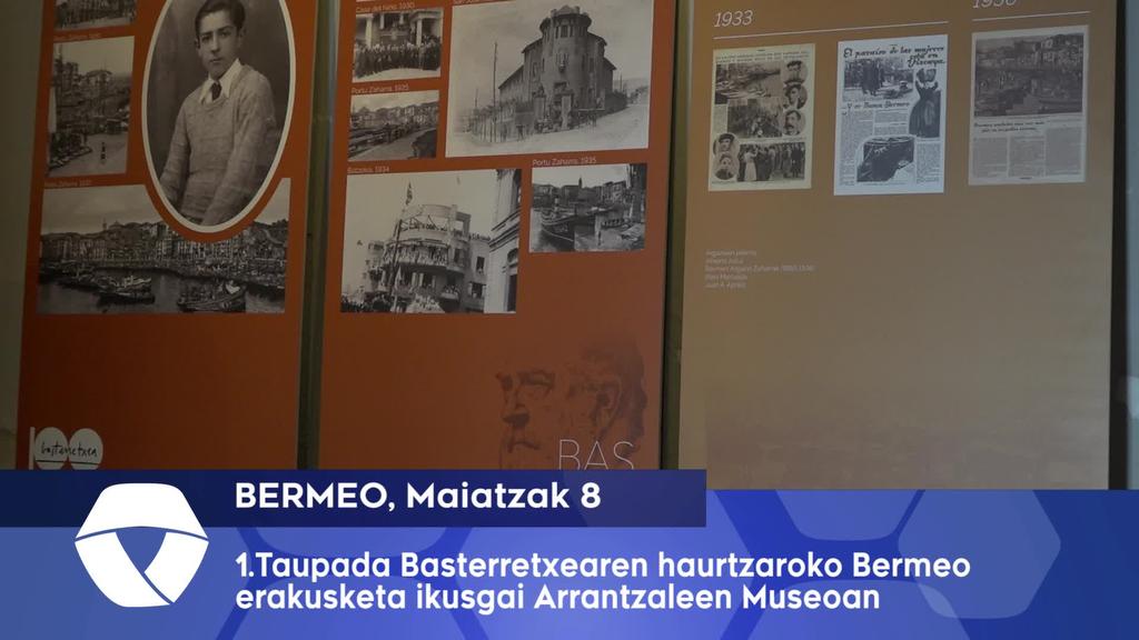 Basterretxearen haurtzaroko Bermeokoren argazki erakusketa Arrantzaleen Museoan