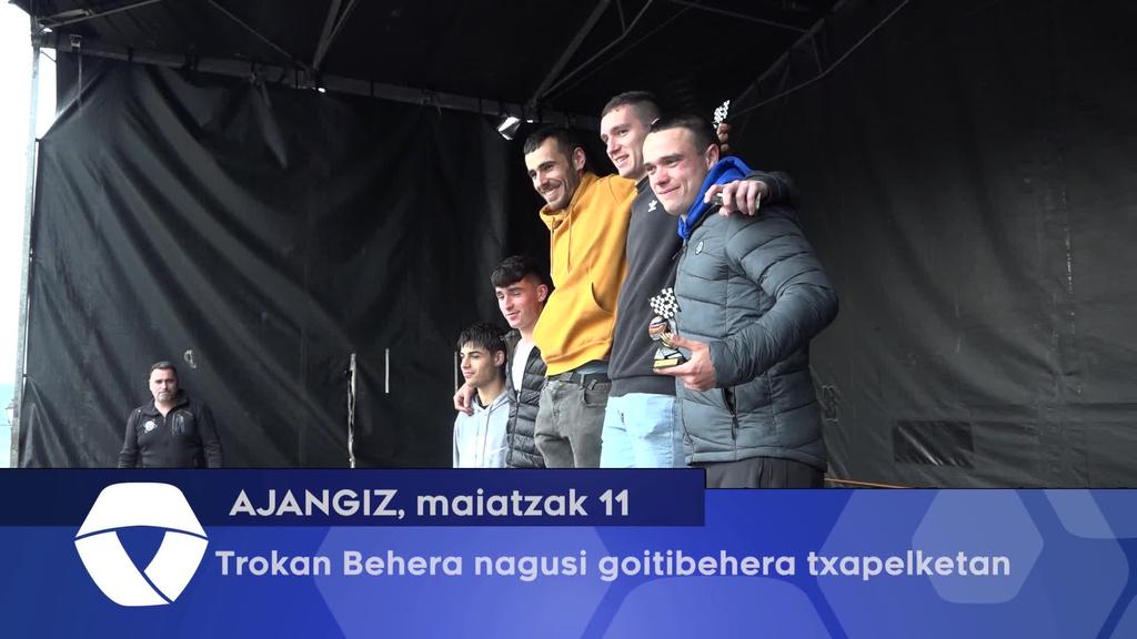 Trokan Behera  nagusi goitibehera txapelketan