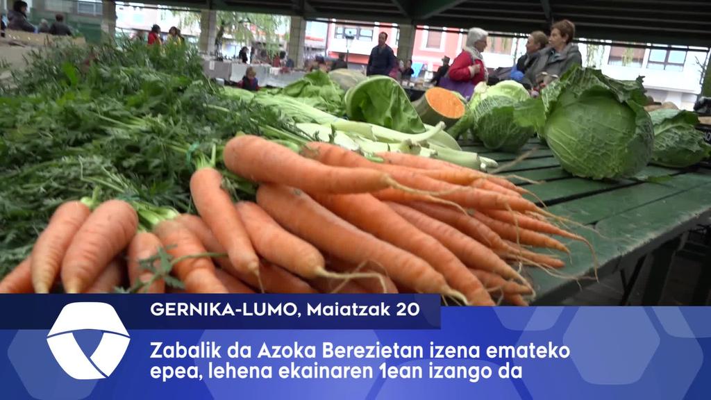 Martxan da azoka berezietan izena emateko epea