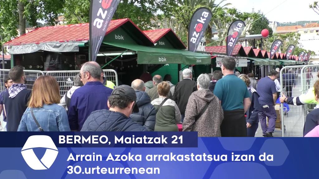 Arrain Azoka arrakastatsua izan da, 30.urteurrenean