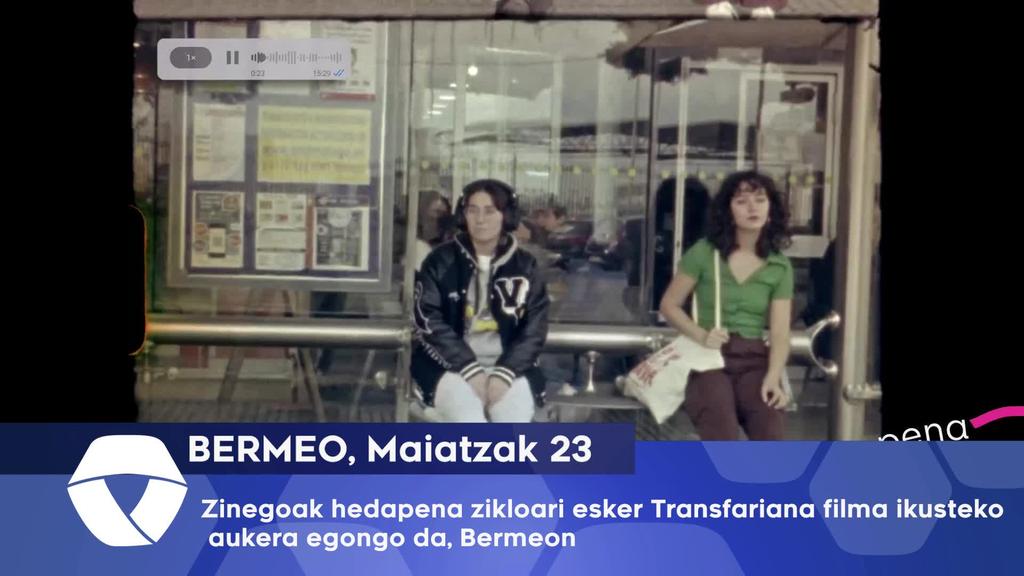 Zinegoak hedapena zikloari esker Transfariana filma ikusteko aukera egongo da, Bermeon