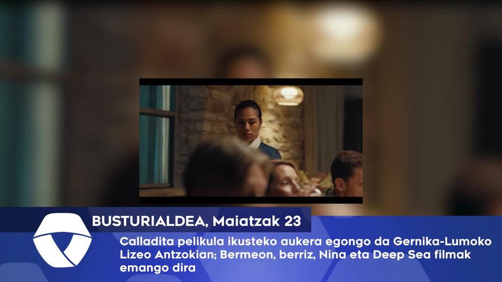 Calladita, Nina eta Deep Sea pelikulak ikusgai egongo dira Busturialdean