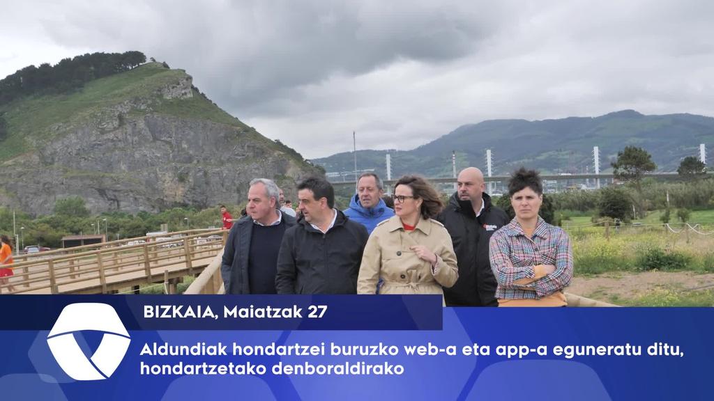 Aldundiak hondartzei buruzko web-a eta app-a eguneratu ditu