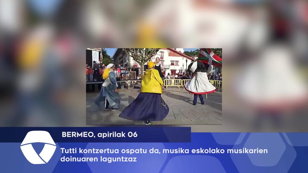 Tutti kontzertua ospatu da, musika eskolako musikarien