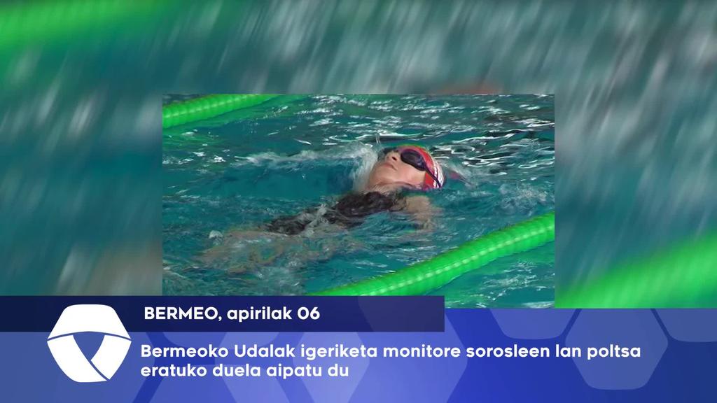 Bermeoko Udalak igeriketa monitore sorosleen lan poltsa eratuko du
