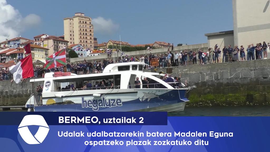 Bermeoko udalak udalbatzarekin batera Madalen Eguna ospatzeko plazak zozkatuko ditu