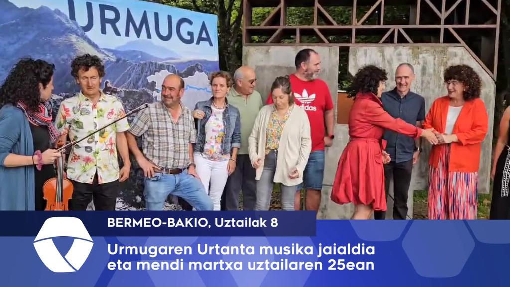 Urmugaren Urtanta mendi martxa eta musik jaialdia opsatuko dira uztailaren 25ean