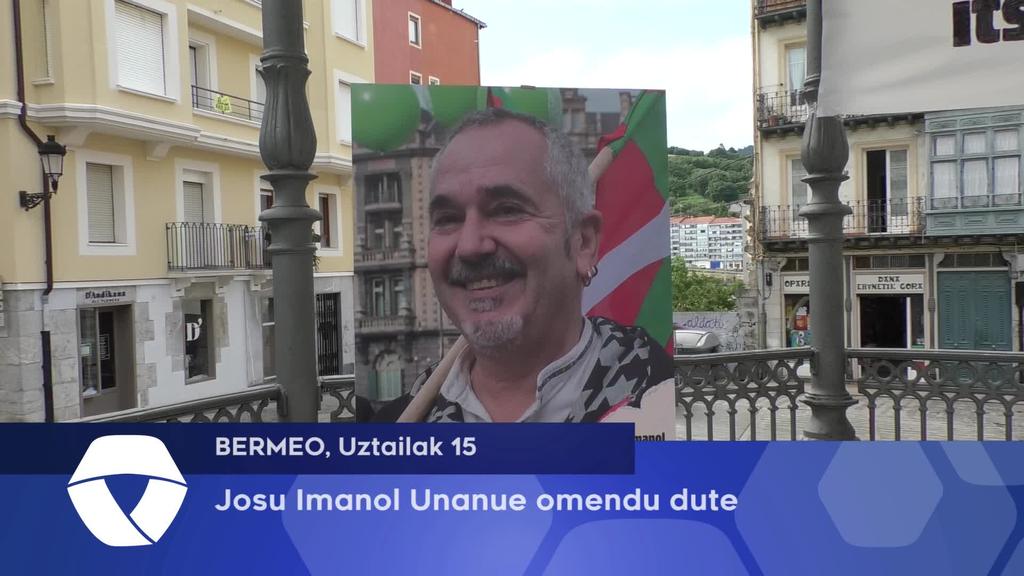 Josu Imanol Unanue omendu dute