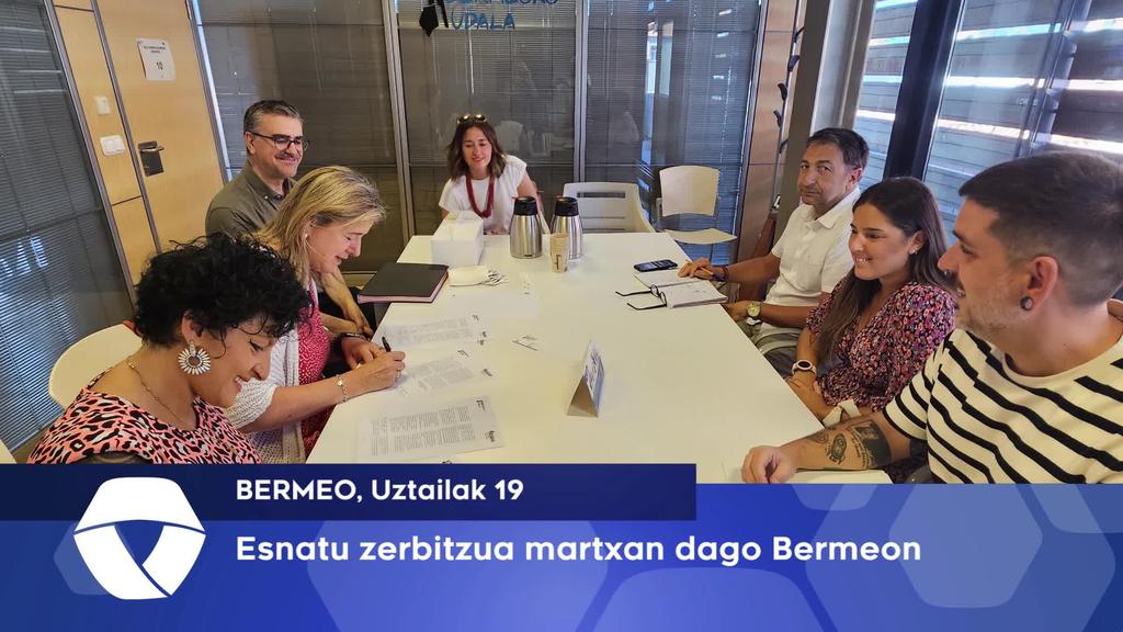 Esnatu zerbitzua martxan dago Bermeon