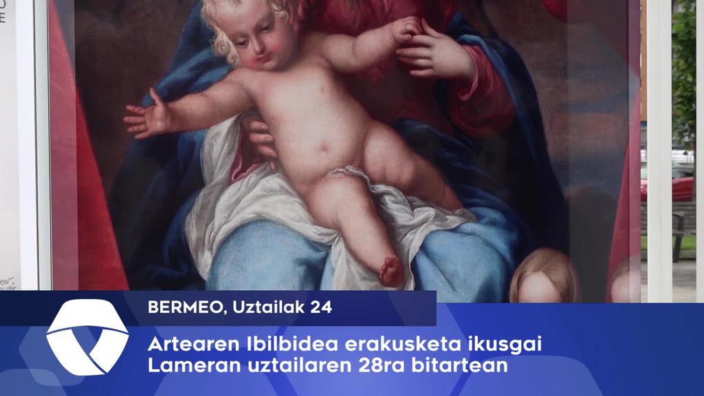 Uztailaren 28rarte Lameran Artearen Ibilbidea erakusketa ikusgai