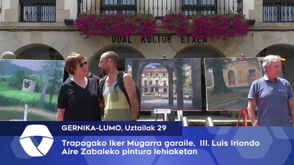 Iker Mugarra nagusi Luis Iriondo aire zabaleko aurtengo margo lehiaketan
