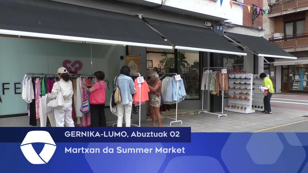 Martxan da Gernika Lumoko Summer Market