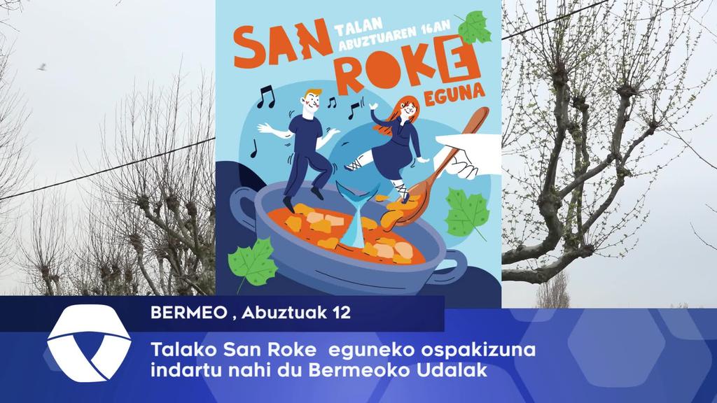 San Roke eguneko Talako ospakizuna indartu nahi du Bermeoko Udalak