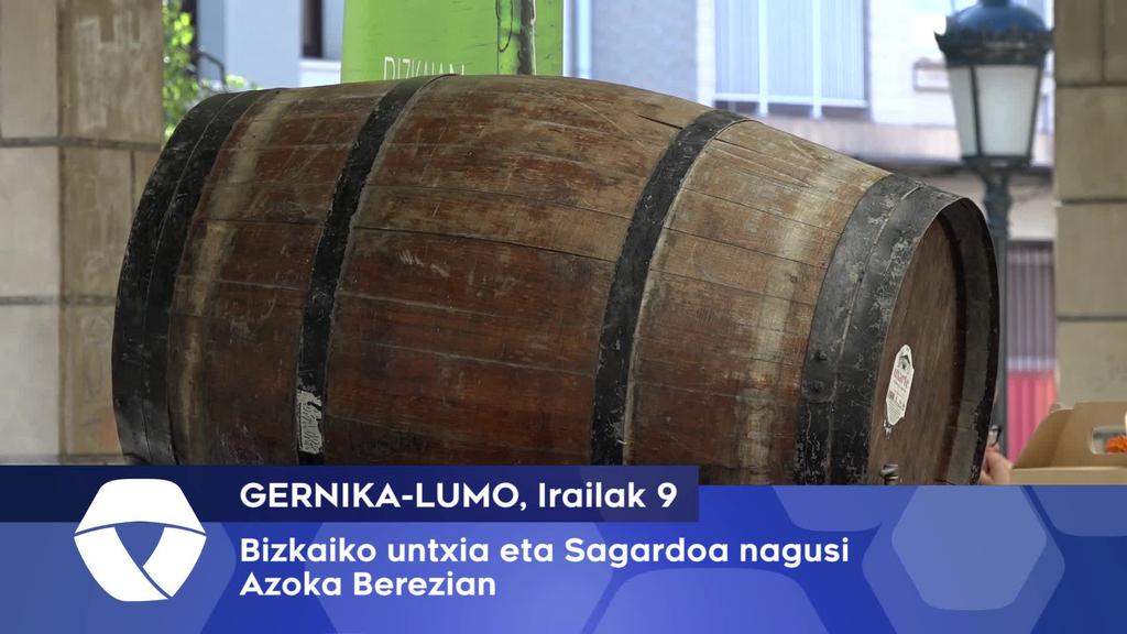 Bizkaiko untxia eta sagardoa nagusi Azoka Berezian