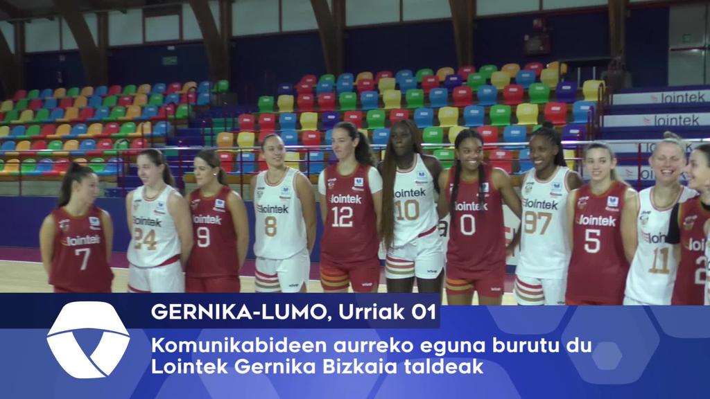 Media Day eguna burutu du Lointek Gernika Bizkaiak